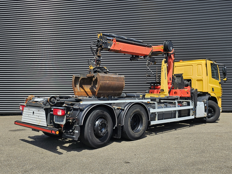 Camión multibasculante, Camión grúa DAF CF 330 6x2-4 / PALFINGER CRANE + HOOKLIFT: foto 8