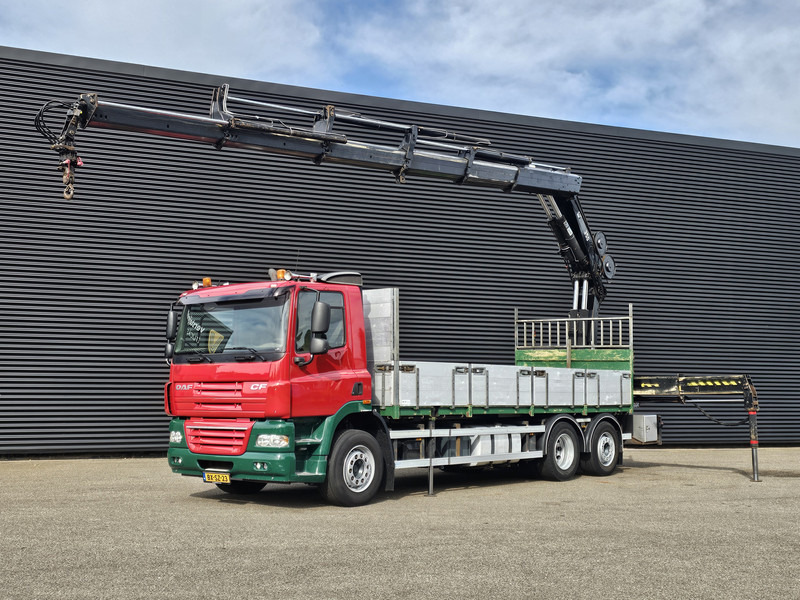DAF CF 85.410 6x2 / HIAB 35 t/m crane / kran + REMOTE - Camión caja abierta, Camión grúa: foto 2 DAF CF 85.410 6x2 / HIAB 35 t/m crane / kran + REMOTE - Camión caja abierta, Camión grúa: foto 2