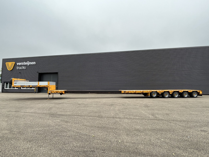 Goldhofer STZ-L 5-50/80 A / EXTENDABLE / 5 X STEERING AXLE - Semirremolque góndola rebajadas: foto 3 Goldhofer STZ-L 5-50/80 A / EXTENDABLE / 5 X STEERING AXLE - Semirremolque góndola rebajadas: foto 3