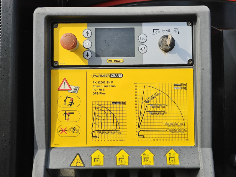 Leasing de MAN TGS 35.500 8x4-6 / PALFINGER 92 t/m CRANE +JIB MAN TGS 35.500 8x4-6 / PALFINGER 92 t/m CRANE +JIB: foto 14