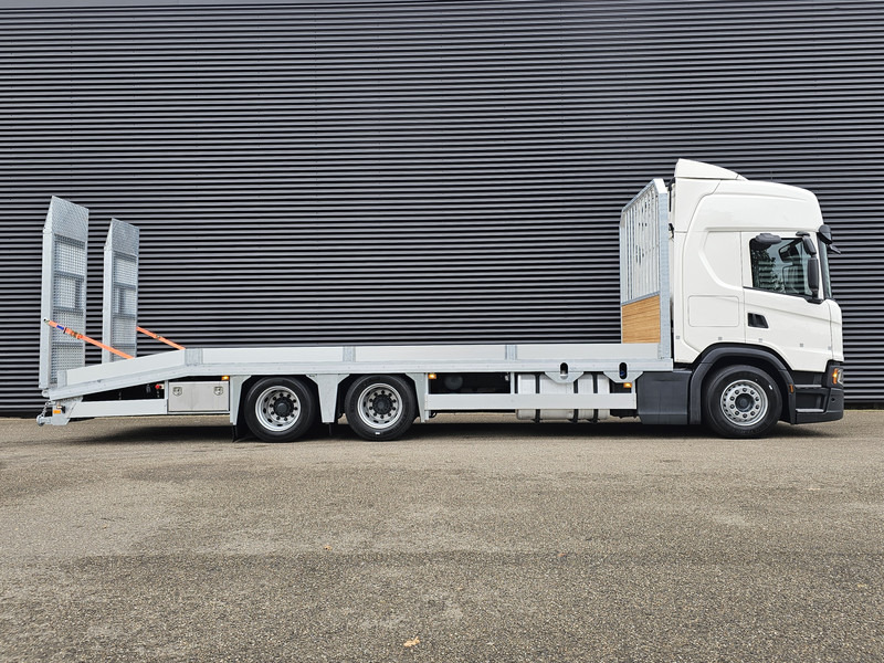 Scania G500 6X2 / OPRIJ - MACHINE TRANSPORT / RETARDER - Grua de remolque autos: foto 4 Scania G500 6X2 / OPRIJ - MACHINE TRANSPORT / RETARDER - Grua de remolque autos: foto 4