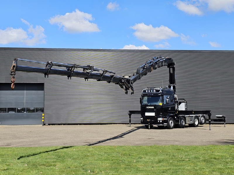 Scania R490 / 8x2 / HMF 85 TM CRANE / WINCH / JIB - Camión grúa: foto 5 Scania R490 / 8x2 / HMF 85 TM CRANE / WINCH / JIB - Camión grúa: foto 5
