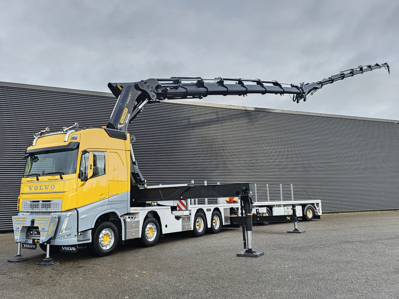 Volvo FH 540 8x4 / PALFINGER 165 TEC 7 + PJ300 / WINCH - Camión caja abierta, Camión grúa: foto 1 Volvo FH 540 8x4 / PALFINGER 165 TEC 7 + PJ300 / WINCH - Camión caja abierta, Camión grúa: foto 1