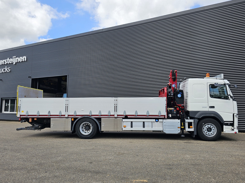 Camión caja abierta, Camión grúa Volvo FM 330 4x2 / EFFER 12.5 t/m CRANE / KRAN: foto 14