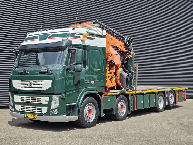 Volvo FM 460 8X2 / PALFINGER PK60002 /JIB / WINCH - Camión caja abierta, Camión grúa: foto 5 Volvo FM 460 8X2 / PALFINGER PK60002 /JIB / WINCH - Camión caja abierta, Camión grúa: foto 5
