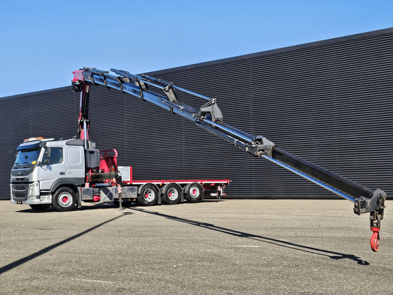 Volvo FM 460 8x4-4 / FASSI 36.5 t/m -8 x EXTENSION + WINCH - Camión caja abierta, Camión grúa: foto 2 Volvo FM 460 8x4-4 / FASSI 36.5 t/m -8 x EXTENSION + WINCH - Camión caja abierta, Camión grúa: foto 2