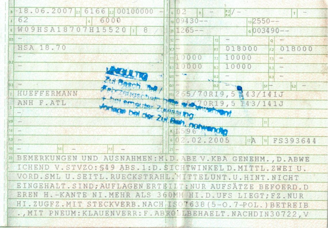 Hüffermann HSA 18.70 Schlittenabroller Containeranhänger 2x - Remolque multilift/ Portacontenedores de cadenas: foto 3 Hüffermann HSA 18.70 Schlittenabroller Containeranhänger 2x - Remolque multilift/ Portacontenedores de cadenas: foto 3