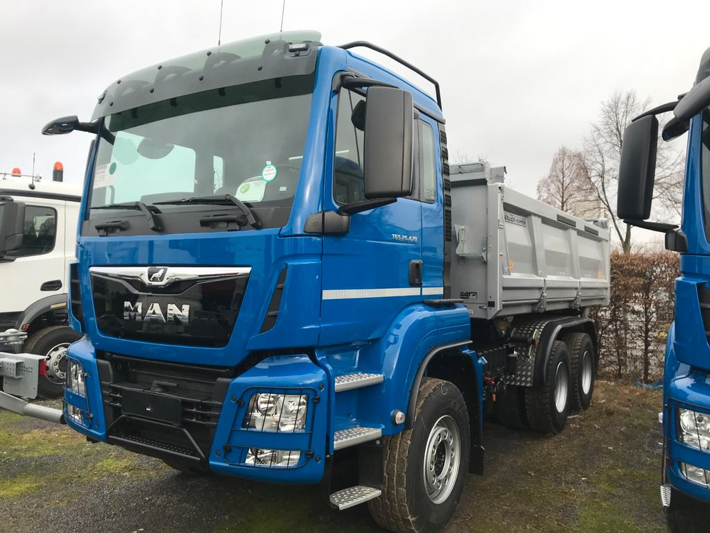 MAN 26.470 6x4 3S. Kipper Meiler Bordmatik Top Zust. - Camión volquete: foto 1 MAN 26.470 6x4 3S. Kipper Meiler Bordmatik Top Zust. - Camión volquete: foto 1