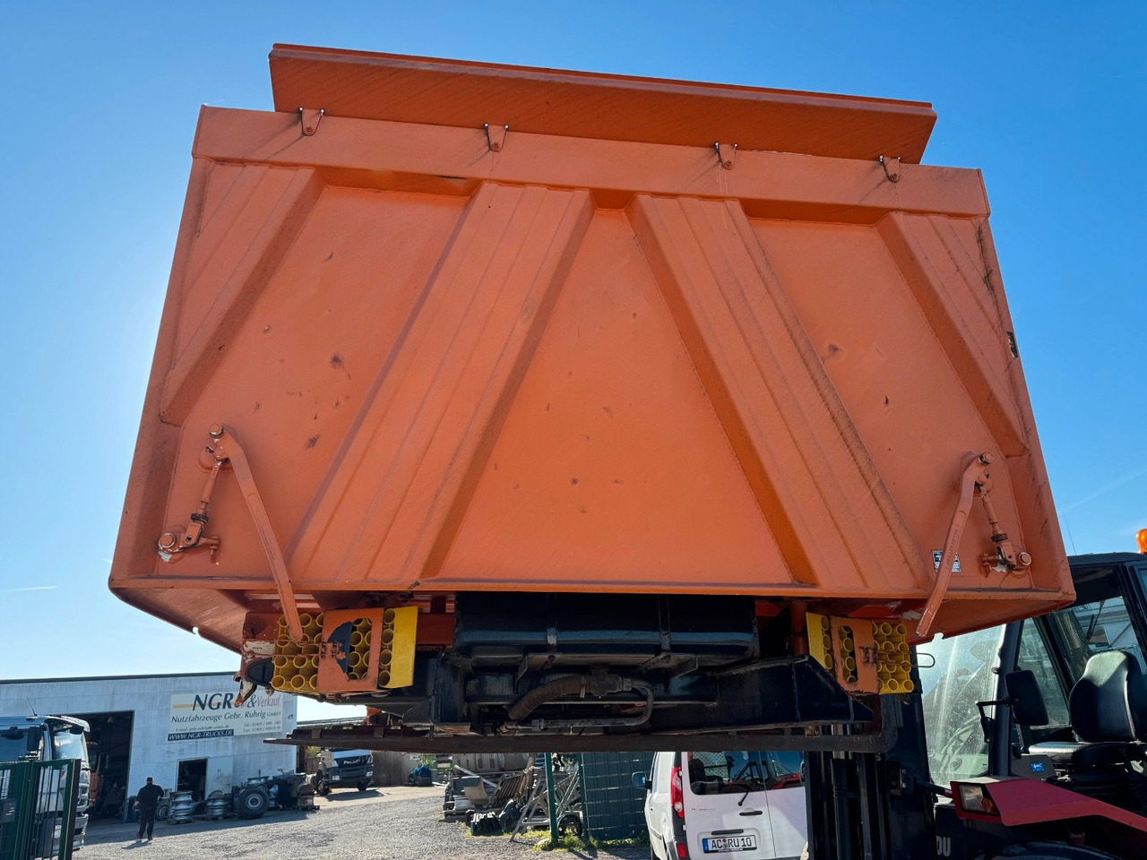 Camión volquete Meiller 3 Seitenkipper für 3 Achser Top Zustand: foto 10