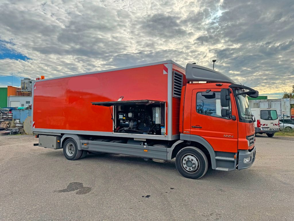 Mercedes-Benz 1224 4X2 Werkstattwagen Strom Generator Kompress - Grua de remolque autos: foto 1 Mercedes-Benz 1224 4X2 Werkstattwagen Strom Generator Kompress - Grua de remolque autos: foto 1