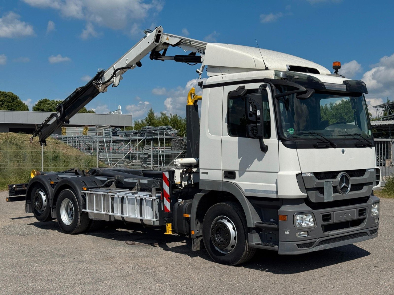 Mercedes-Benz 2541 6x2 ARK Meiller 20.65 | ATLA 120.2E mit 5&6 - Camión multibasculante, Camión grúa: foto 4 Mercedes-Benz 2541 6x2 ARK Meiller 20.65 | ATLA 120.2E mit 5&6 - Camión multibasculante, Camión grúa: foto 4