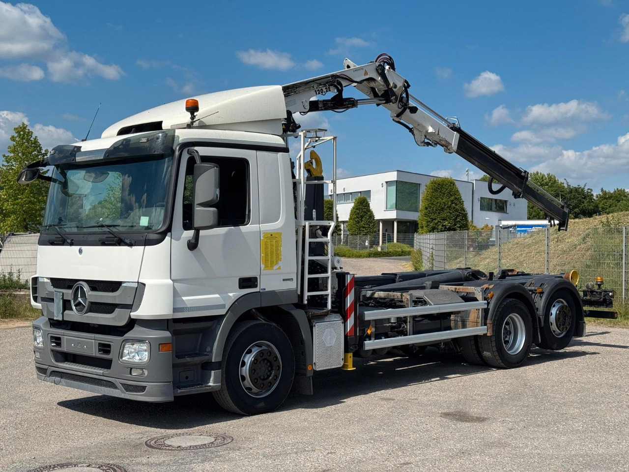 Mercedes-Benz 2541 6x2 ARK Meiller 20.65 | ATLA 120.2E mit 5&6 - Camión multibasculante, Camión grúa: foto 1 Mercedes-Benz 2541 6x2 ARK Meiller 20.65 | ATLA 120.2E mit 5&6 - Camión multibasculante, Camión grúa: foto 1