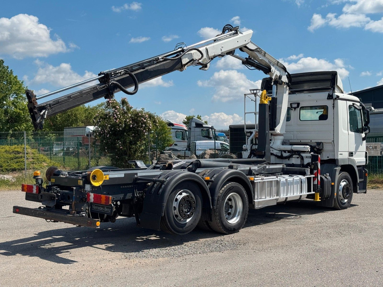 Mercedes-Benz 2541 6x2 ARK Meiller 20.65 | ATLA 120.2E mit 5&6 - Camión grúa: foto 1 Mercedes-Benz 2541 6x2 ARK Meiller 20.65 | ATLA 120.2E mit 5&6 - Camión grúa: foto 1