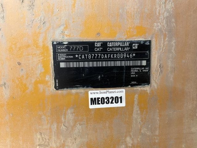 CAT 777D - Dúmper rígido: foto 5 CAT 777D - Dúmper rígido: foto 5