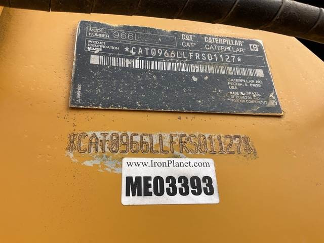 CAT 966L - Cargadora de ruedas: foto 5 CAT 966L - Cargadora de ruedas: foto 5