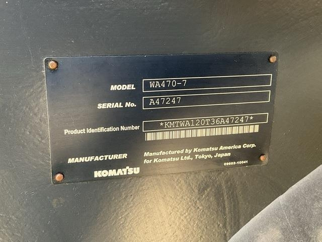 Komatsu WA470-7 - Cargadora de ruedas: foto 5 Komatsu WA470-7 - Cargadora de ruedas: foto 5