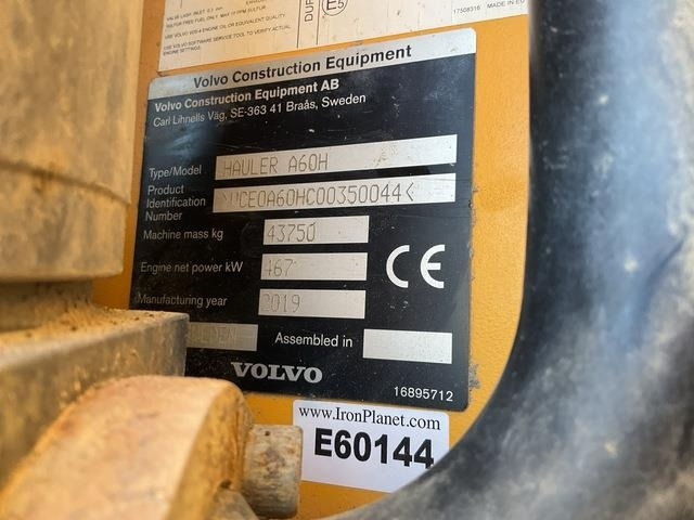 Volvo A60H - Dúmper articulado: foto 5 Volvo A60H - Dúmper articulado: foto 5