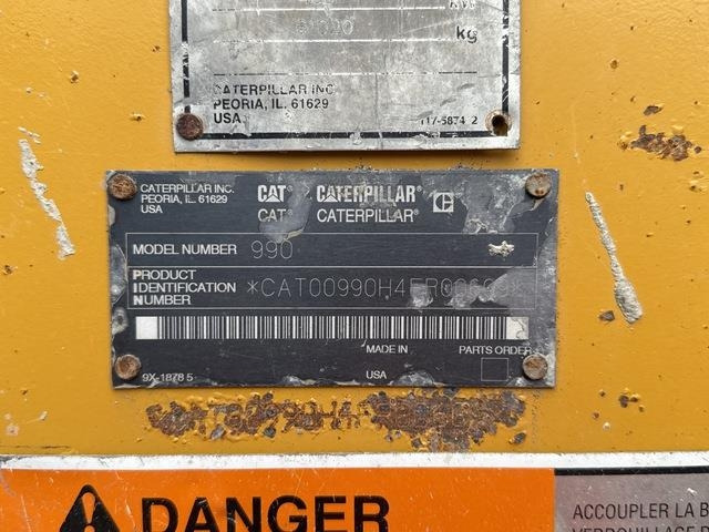 CAT 990 - Cargadora de ruedas: foto 5 CAT 990 - Cargadora de ruedas: foto 5