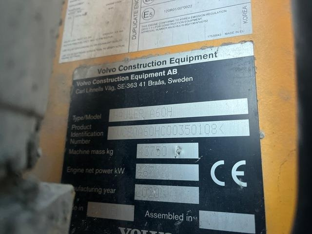 Volvo A60H - Dúmper articulado: foto 5 Volvo A60H - Dúmper articulado: foto 5