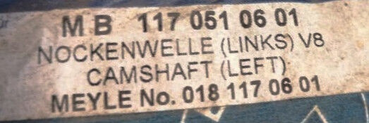 Mercedes-Benz - Árbol de levas para Camión: foto 5 Mercedes-Benz - Árbol de levas para Camión: foto 5