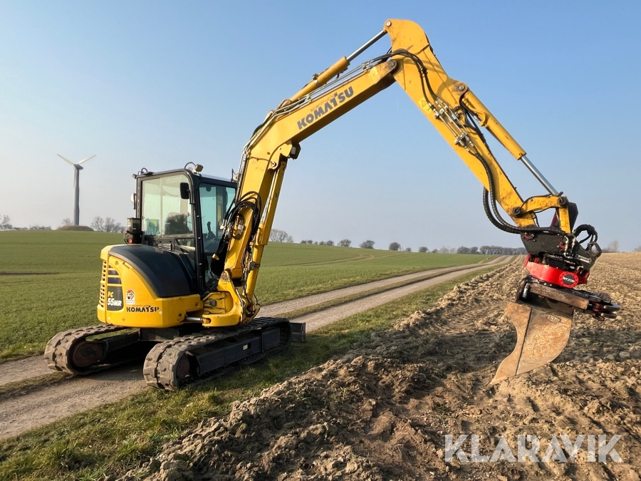 Gravemaskine Komatsu PC 55 MR5 - Excavadora: foto 2 Gravemaskine Komatsu PC 55 MR5 - Excavadora: foto 2