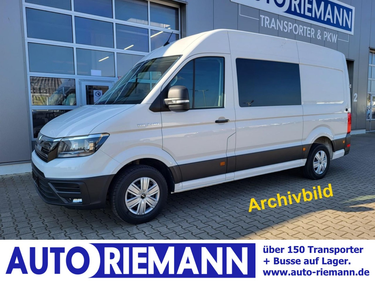 Man TGE 3.140 Kasten Doka Mixto L3H3 - Furgón, Furgoneta combi: foto 1 Man TGE 3.140 Kasten Doka Mixto L3H3 - Furgón, Furgoneta combi: foto 1