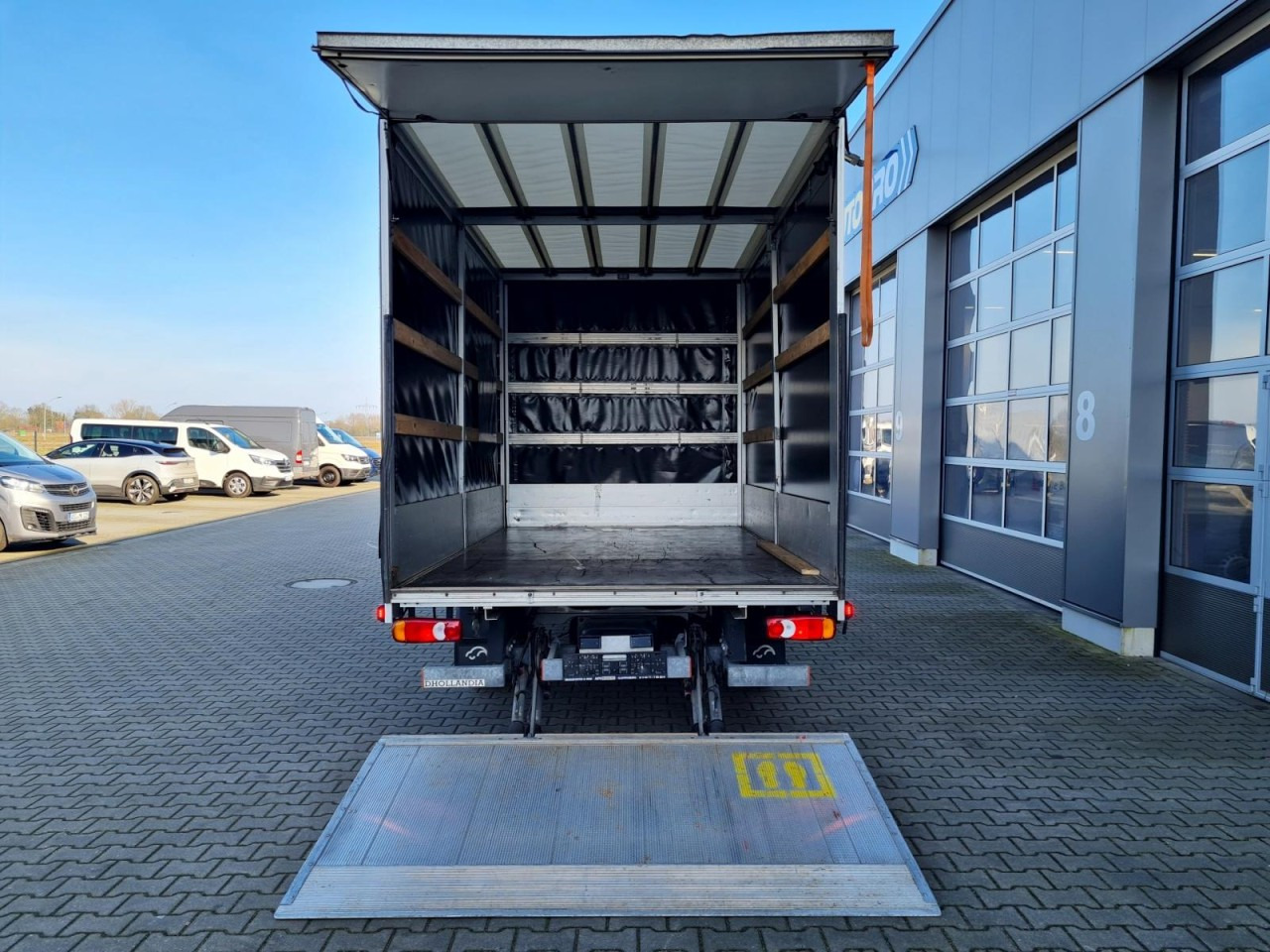 Opel Movano Pritsche Schiebe Plane LBW LUFTFEDER TEMPO - Furgoneta con lona: foto 5 Opel Movano Pritsche Schiebe Plane LBW LUFTFEDER TEMPO - Furgoneta con lona: foto 5