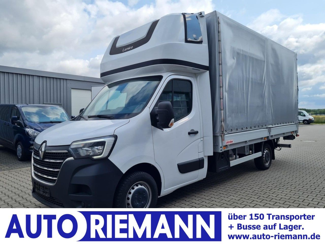Renault Master 3,5t Pritsche dCi Plane Schlafkab. LBW - Furgoneta con lona: foto 1 Renault Master 3,5t Pritsche dCi Plane Schlafkab. LBW - Furgoneta con lona: foto 1