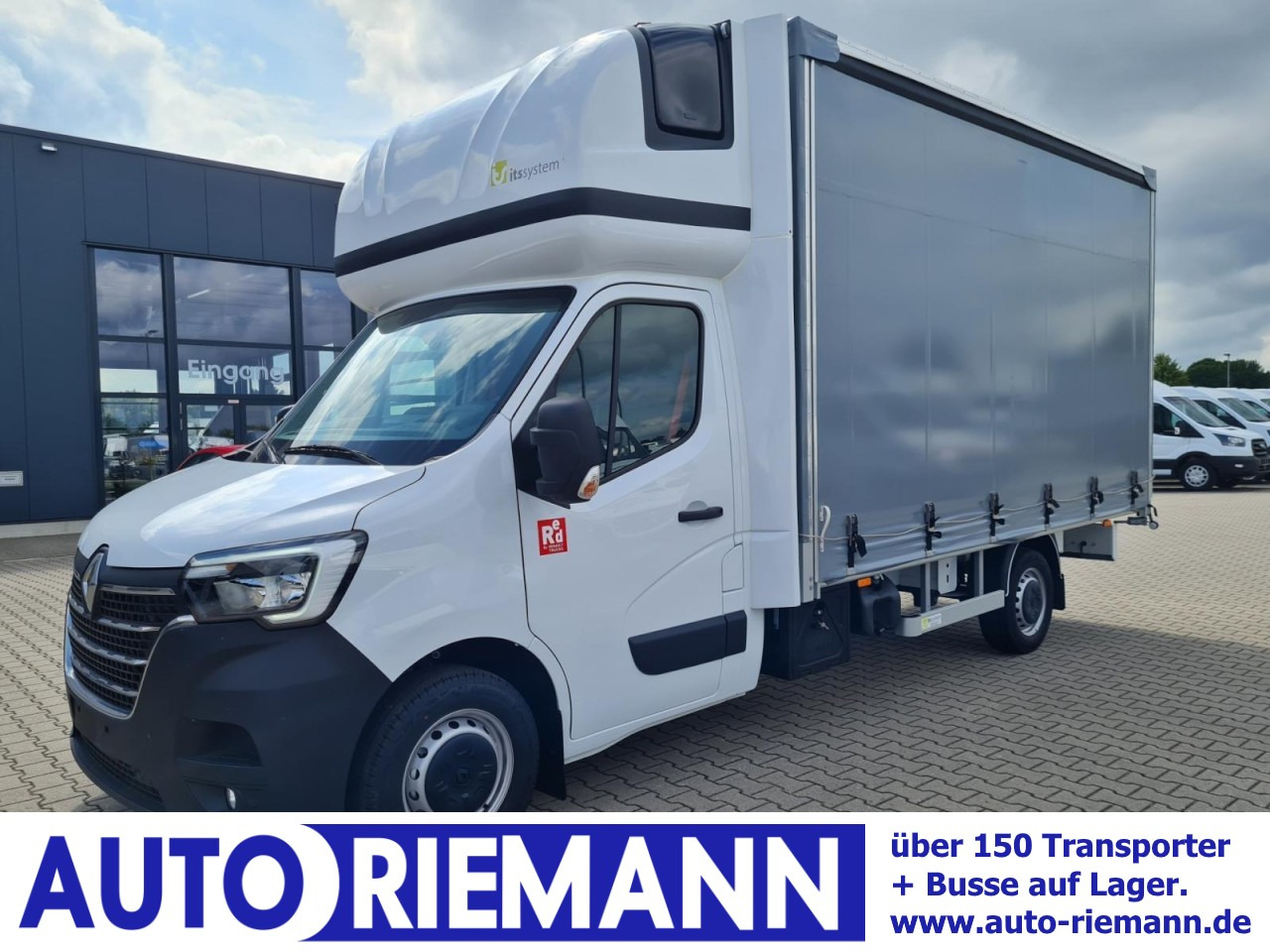 Renault Master 35 Pritsche Schiebe Plane Schlafkab. STHZ - Furgoneta con lona: foto 1 Renault Master 35 Pritsche Schiebe Plane Schlafkab. STHZ - Furgoneta con lona: foto 1