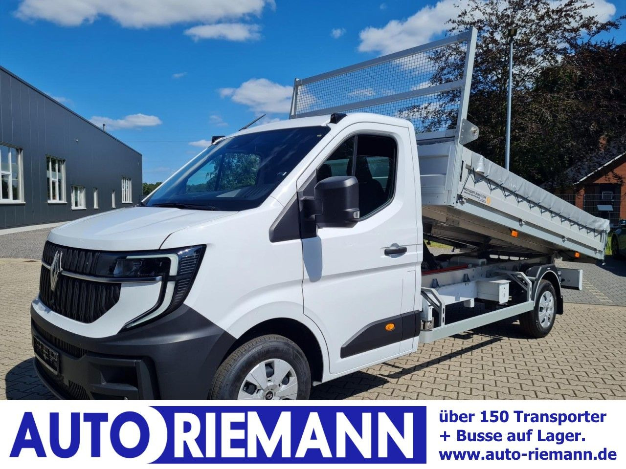 Renault Master New 35 Kipper Luftfederung Navi App, Klim - Furgoneta basculante: foto 1 Renault Master New 35 Kipper Luftfederung Navi App, Klim - Furgoneta basculante: foto 1