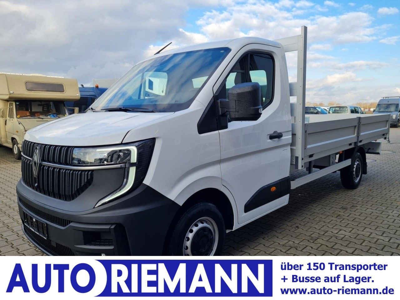 Renault Master New 35 Pritsche lang KLIMA KOMFORT TEMPOM - Furgoneta caja abierta: foto 1 Renault Master New 35 Pritsche lang KLIMA KOMFORT TEMPOM - Furgoneta caja abierta: foto 1