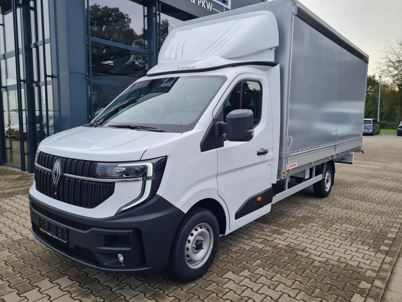 Renault Master Pritsche Schiebe Plane 10 Pal. LUFTFEDERUNG - Furgoneta con lona: foto 2 Renault Master Pritsche Schiebe Plane 10 Pal. LUFTFEDERUNG - Furgoneta con lona: foto 2