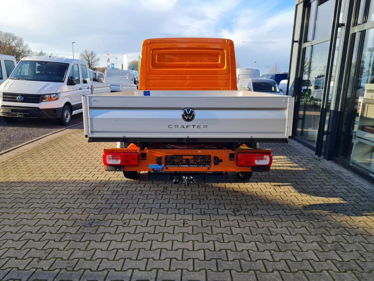 Volkswagen Crafter 35 Doka Pritsche MR AHK KLIMA PDC TEMPOMAT - Furgoneta caja abierta, Furgoneta combi: foto 5 Volkswagen Crafter 35 Doka Pritsche MR AHK KLIMA PDC TEMPOMAT - Furgoneta caja abierta, Furgoneta combi: foto 5