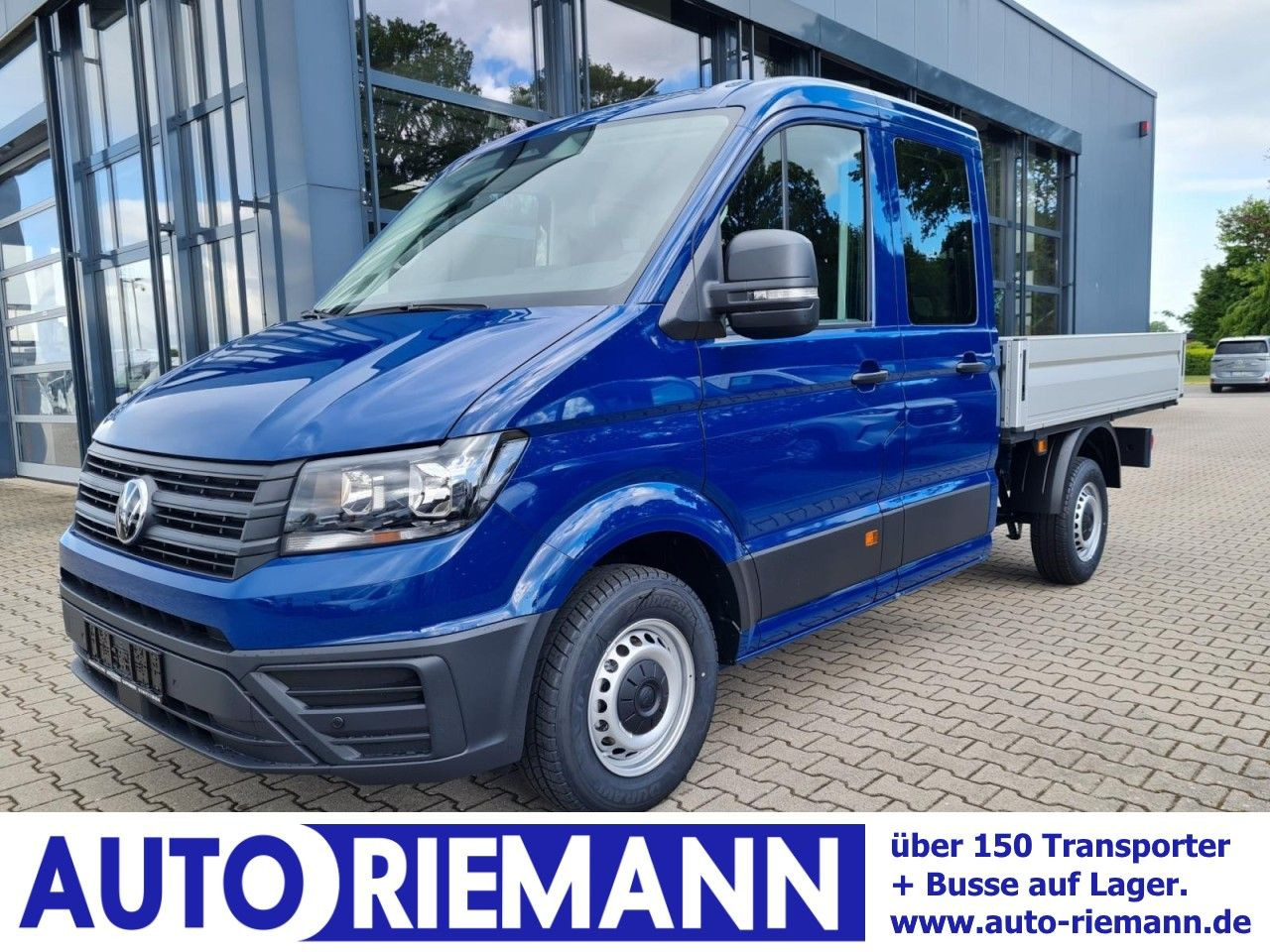 Furgoneta caja abierta, Furgoneta combi Volkswagen Crafter 35 Doka TDI MR KLIMA TEMPOMAT Navi App: foto 1