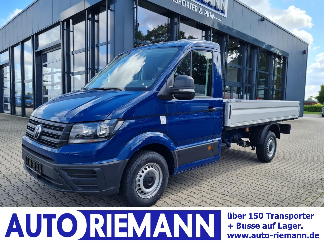 Volkswagen Crafter 35 Pritsche MR L3 KLIMA NAVI/APP TEMPOMAT - Furgoneta caja abierta: foto 1 Volkswagen Crafter 35 Pritsche MR L3 KLIMA NAVI/APP TEMPOMAT - Furgoneta caja abierta: foto 1