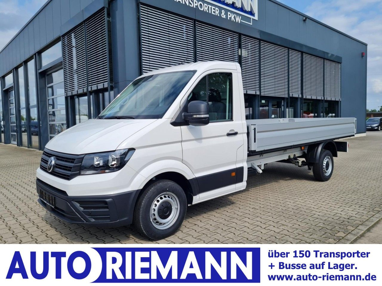 Furgoneta caja abierta Volkswagen Crafter 35 Pritsche TDi L4 lang KLIMA TEMPOMAT: foto 1