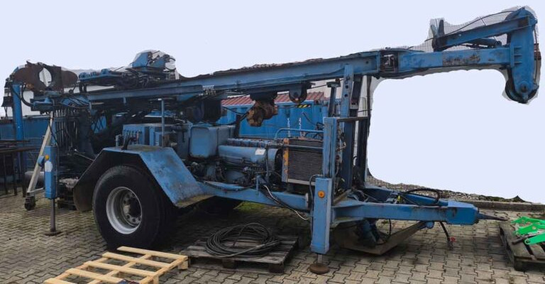 Botec-Scheitza RDBS – Drilling Rig on trailer / Bohranlage auf Anhänger - Perforadora: foto 1 Botec-Scheitza RDBS – Drilling Rig on trailer / Bohranlage auf Anhänger - Perforadora: foto 1