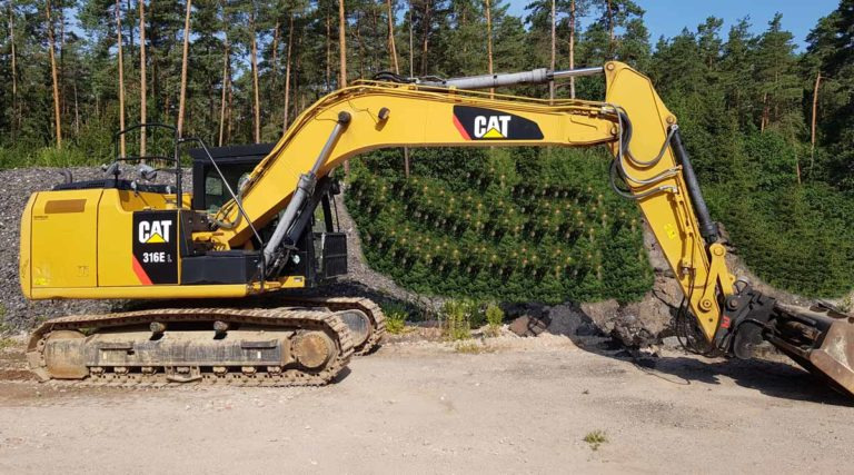 Caterpillar 316EL – crawler excavator / Kettenbagger - Excavadora de cadenas: foto 1 Caterpillar 316EL – crawler excavator / Kettenbagger - Excavadora de cadenas: foto 1