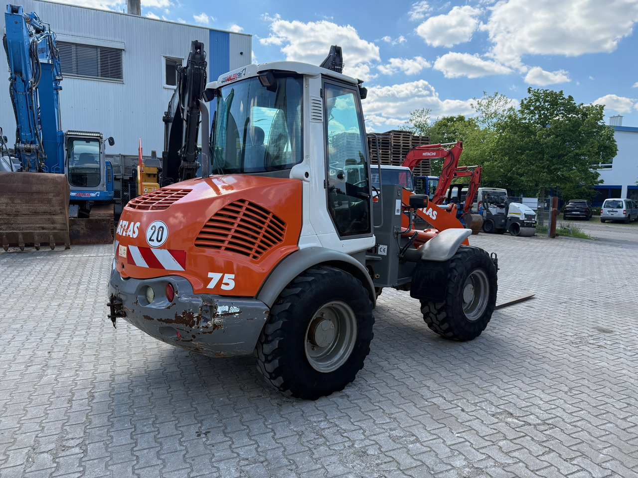 Atlas AR75 Radlader SW - Cargadora de ruedas: foto 4 Atlas AR75 Radlader SW - Cargadora de ruedas: foto 4