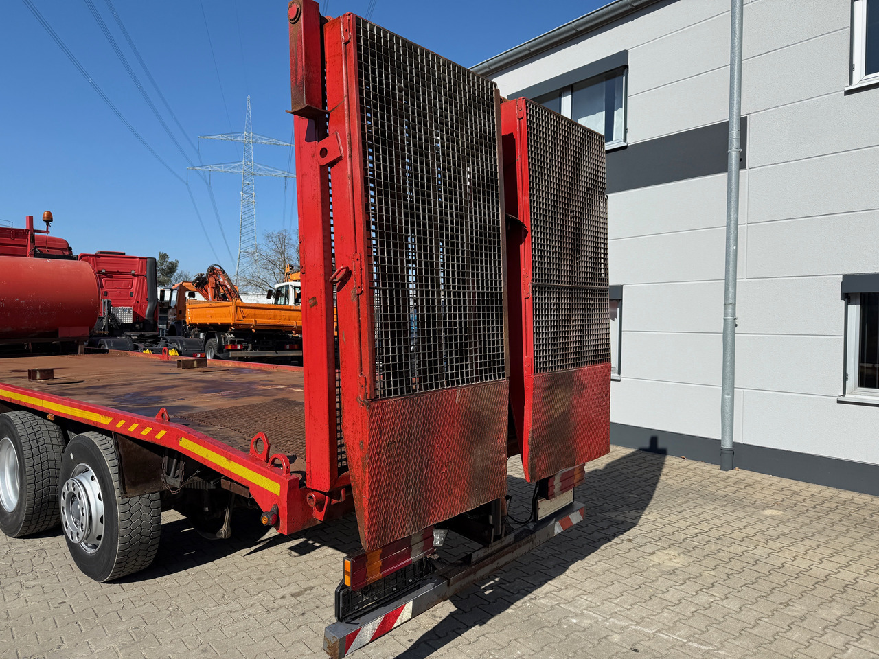 Camión Mercedes-Benz 2540 Actros MP1 Baumaschinentrnasporter: foto 7