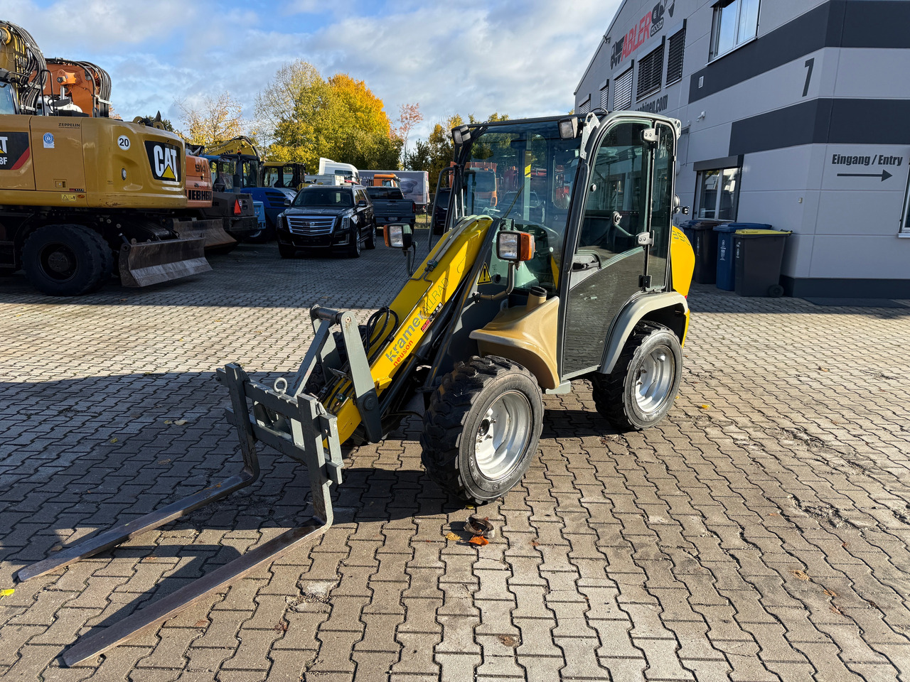 Kramer 350 Radlader Gabel Schaufel Schneeschild SW - Cargadora de ruedas: foto 3 Kramer 350 Radlader Gabel Schaufel Schneeschild SW - Cargadora de ruedas: foto 3