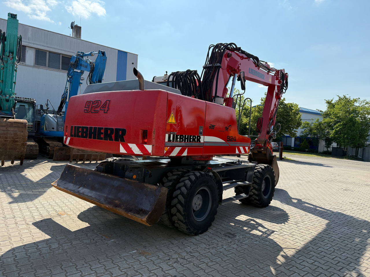 Liebherr A924B Litronic Mobilbagger MS25 - Excavadora: foto 4 Liebherr A924B Litronic Mobilbagger MS25 - Excavadora: foto 4
