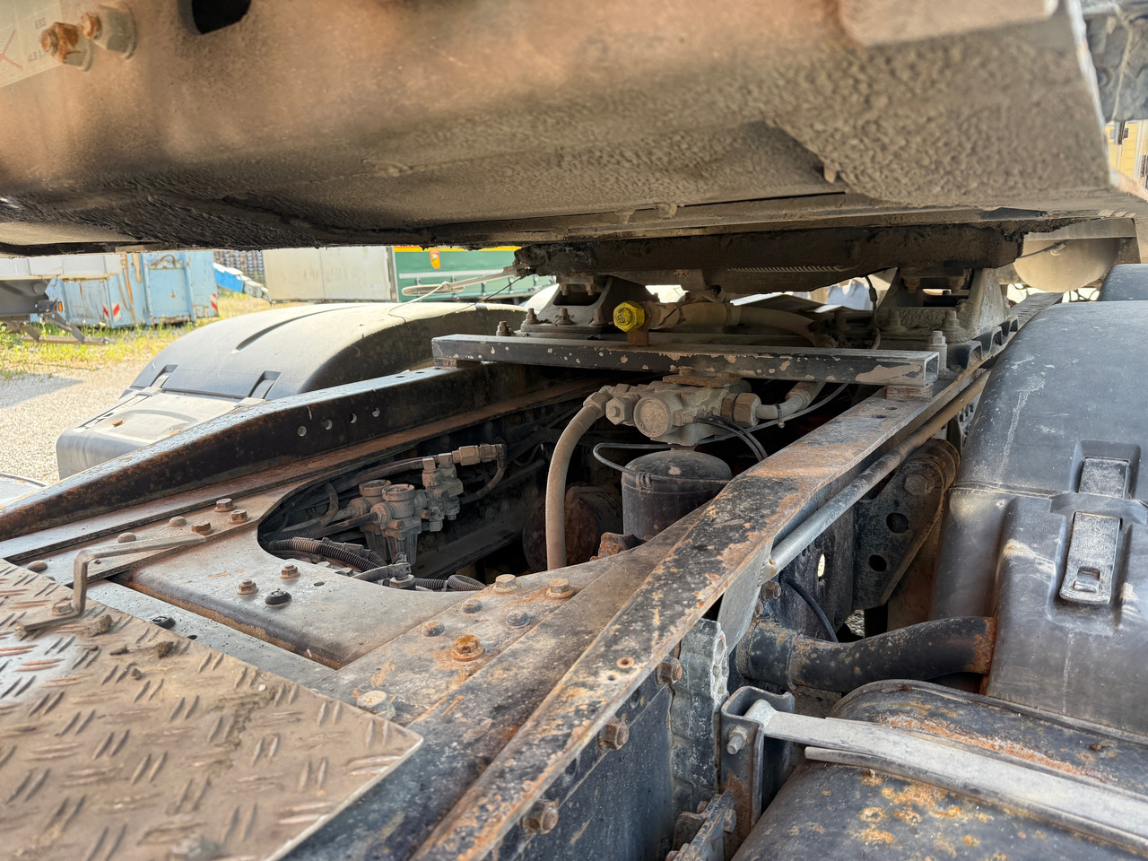 Camión volquete MAN TGS 26.480 SZM 6x4 mit Kippauflieger: foto 7