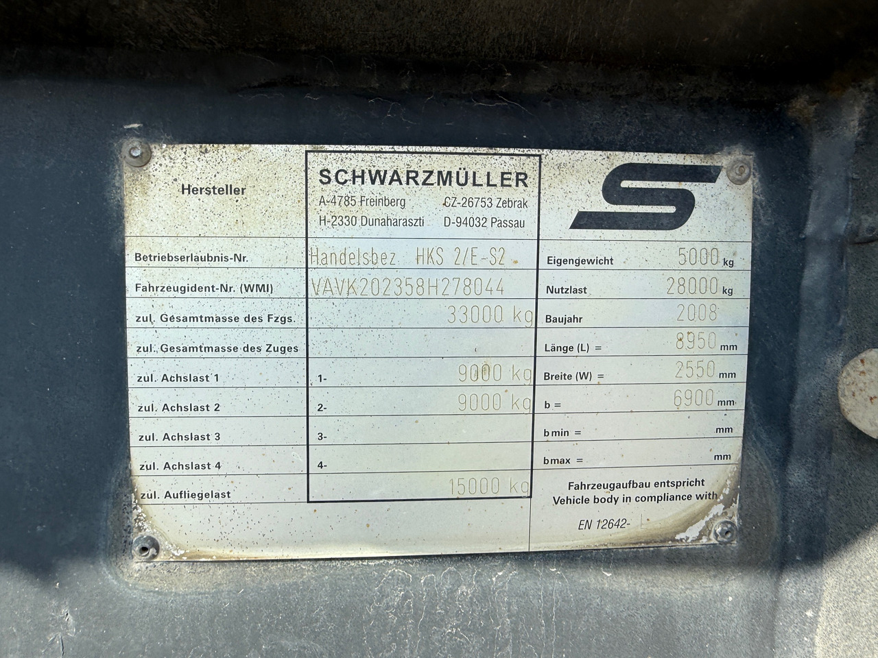 Camión volquete MAN TGS 26.480 SZM 6x4 mit Kippauflieger: foto 8