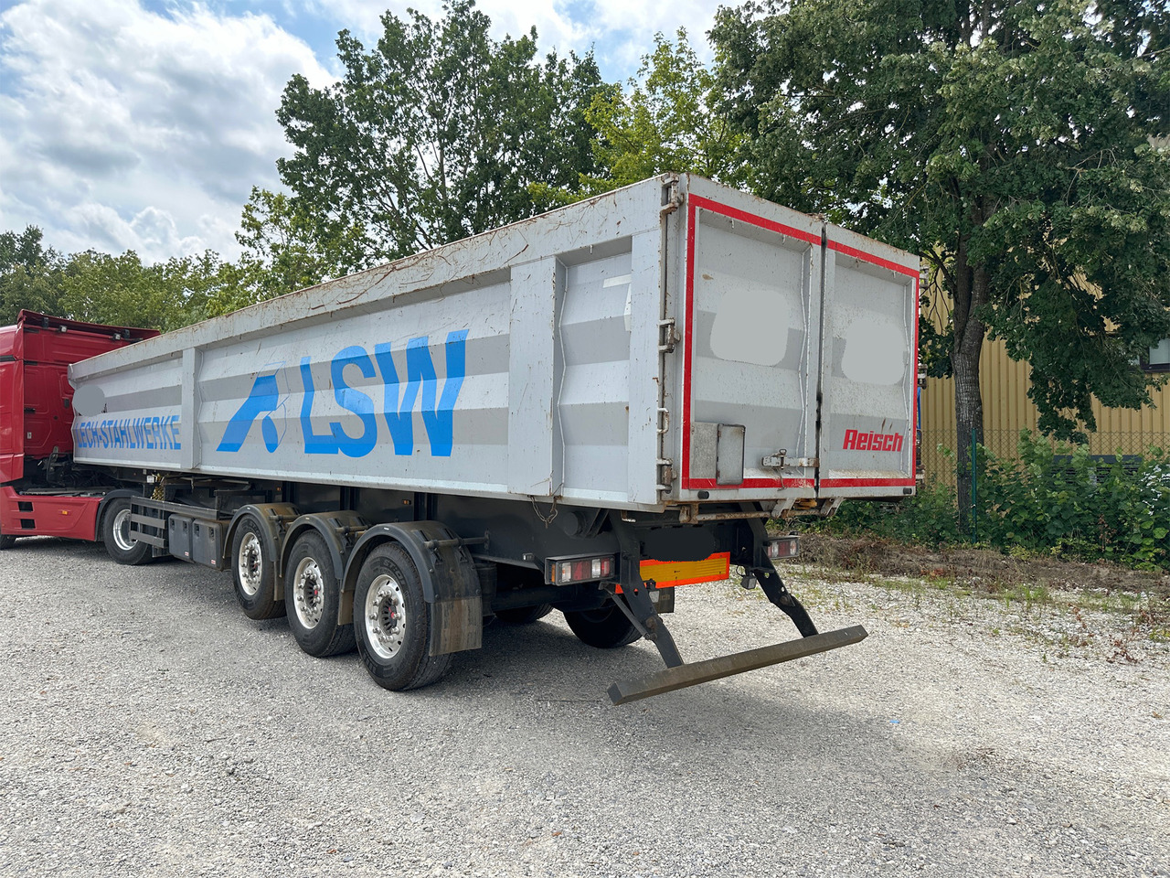 Reisch RHKS-3-SG13 Stahl Kippmulde 50 m3 - Semirremolque volquete: foto 4 Reisch RHKS-3-SG13 Stahl Kippmulde 50 m3 - Semirremolque volquete: foto 4