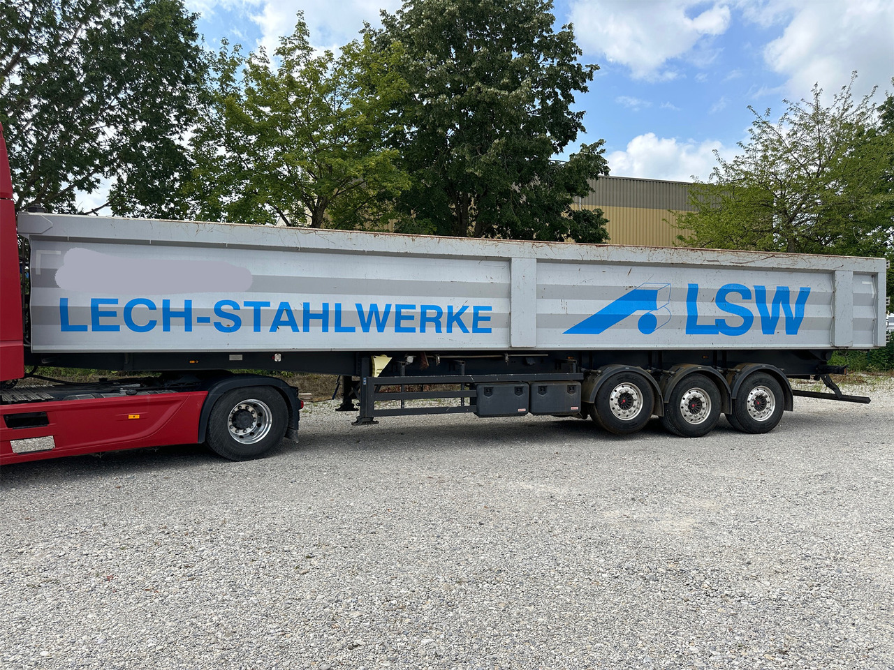 Reisch RHKS-3-SG13 Stahl Kippmulde 50 m3 - Semirremolque volquete: foto 5 Reisch RHKS-3-SG13 Stahl Kippmulde 50 m3 - Semirremolque volquete: foto 5