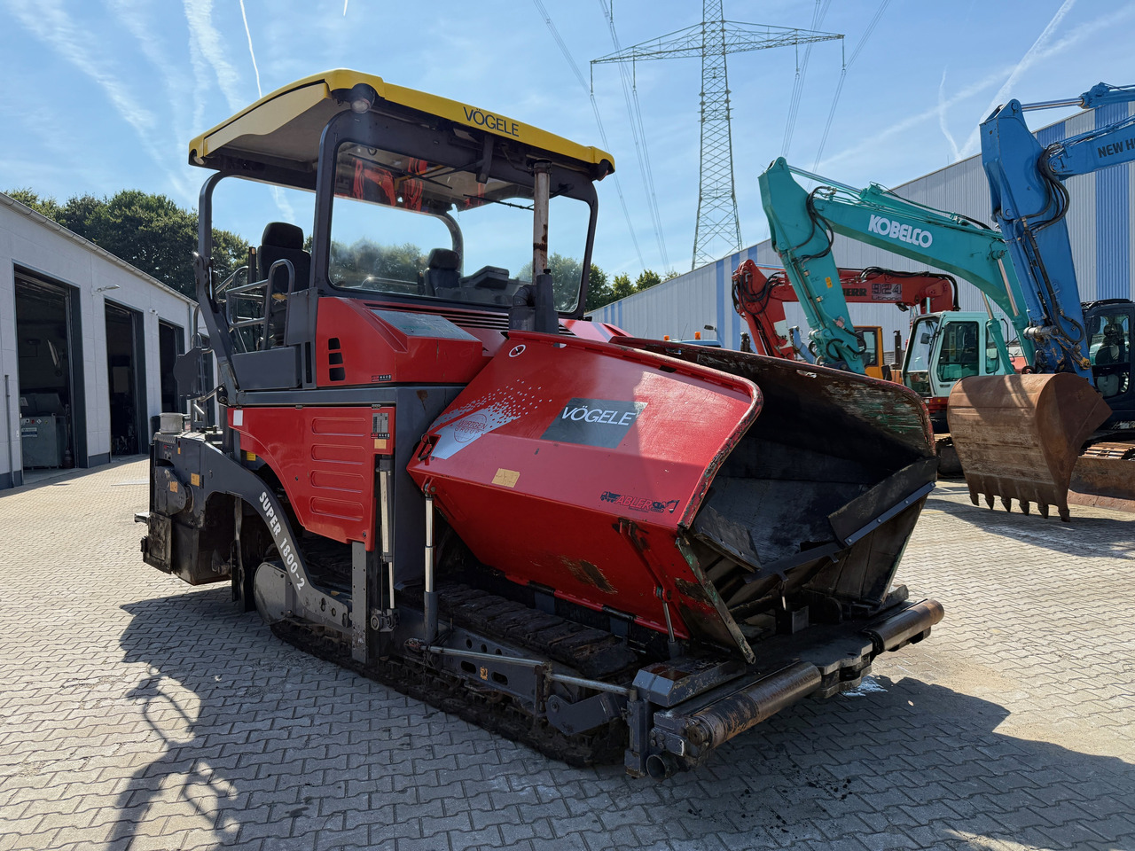 Vögele Super 1800-2 Asphaltfertiger mit Nivellierung 650cm - Pavimentadora de asfalto: foto 5 Vögele Super 1800-2 Asphaltfertiger mit Nivellierung 650cm - Pavimentadora de asfalto: foto 5
