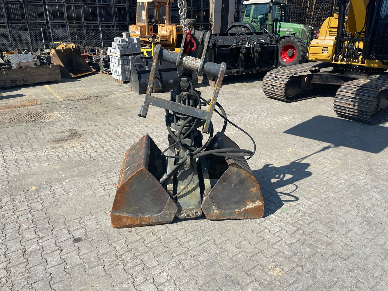 Zweischalengreifer 80cm 0,53m3 - Cuchara de mordazas: foto 2 Zweischalengreifer 80cm 0,53m3 - Cuchara de mordazas: foto 2