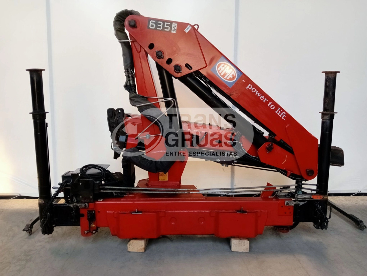 Grúa HMF 635 K2 - Grúa para camión para Camión: foto 2 Grúa HMF 635 K2 - Grúa para camión para Camión: foto 2