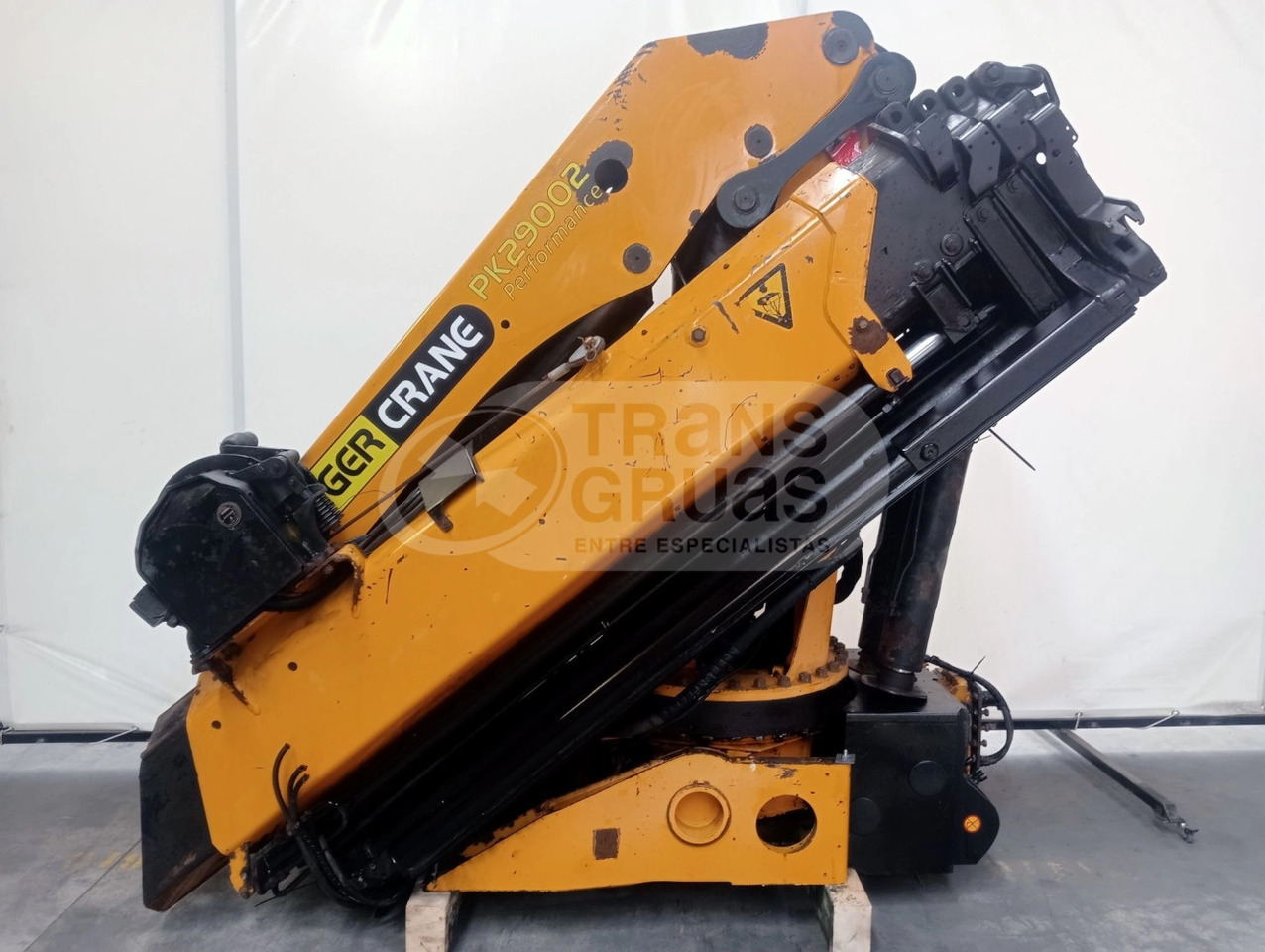 Grúa hidráulica Palfinger PK 29002 - Grúa para camión: foto 3 Grúa hidráulica Palfinger PK 29002 - Grúa para camión: foto 3